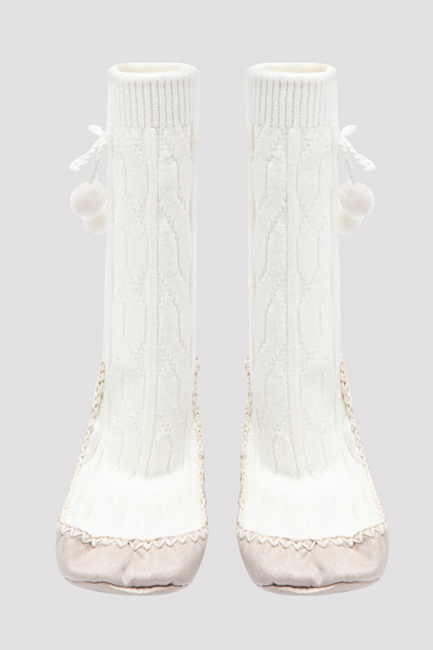 جوارب ناعمة منسوجة من Pompom - 1