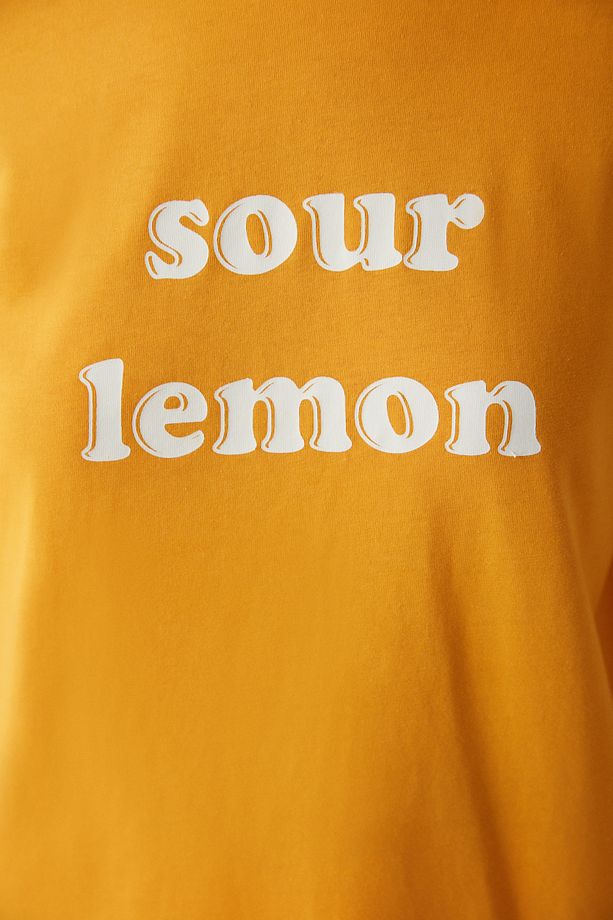 Base Sour Lemon Pantolon Pijama Takımı - 3
