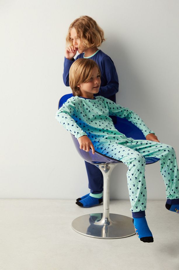 Erkek Çocuk Step CK Uzun Kollu 2'li Pijama Takımı - 3