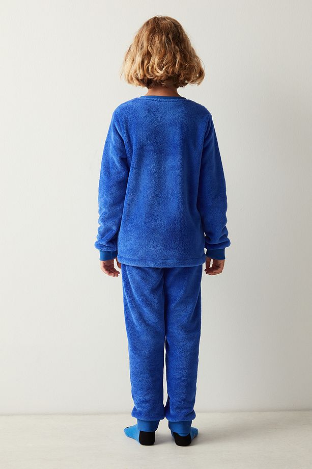 Erkek Çocuk Patch ES Uzun Kollu Pijama Takımı - 6