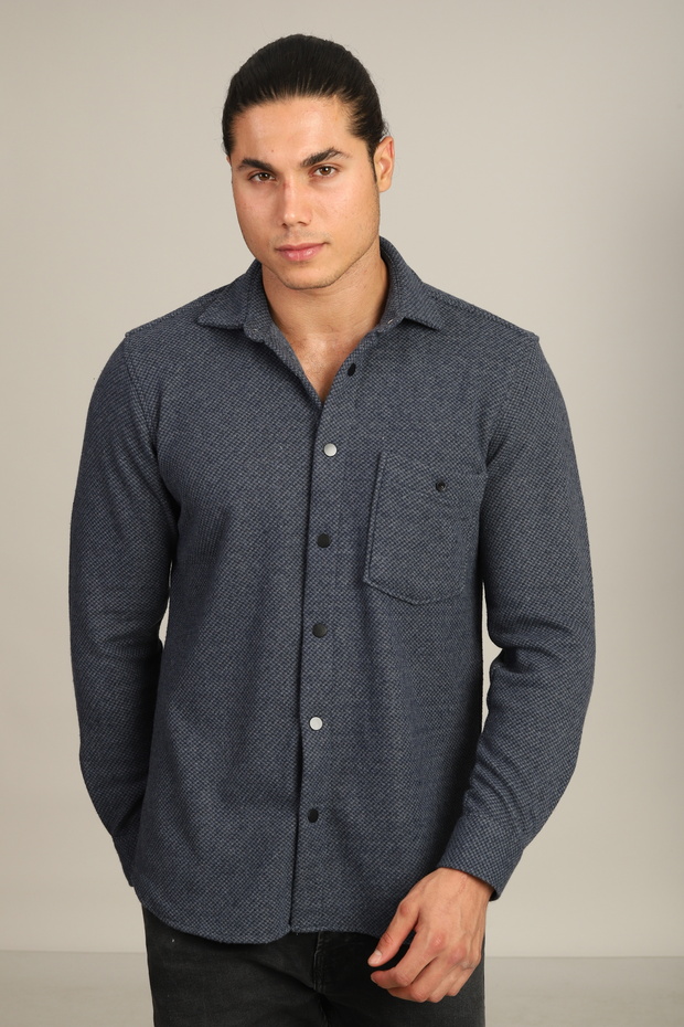 Regular Fit Snap Fastener Lumberjack