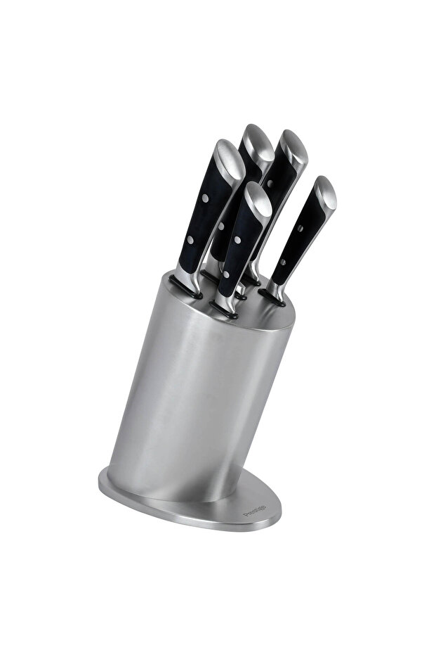5 Pc Knife Block Set - 1