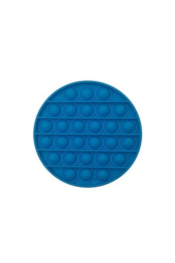 Yuvarlak Tek Renk Pop Push İt Anti Stres Baloncukları Bubble Fidget - 3