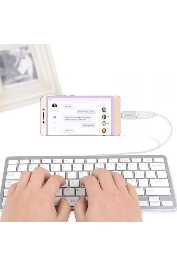 Usb Type-c Otg Dönüştürücü Adaptör Siyah - 6