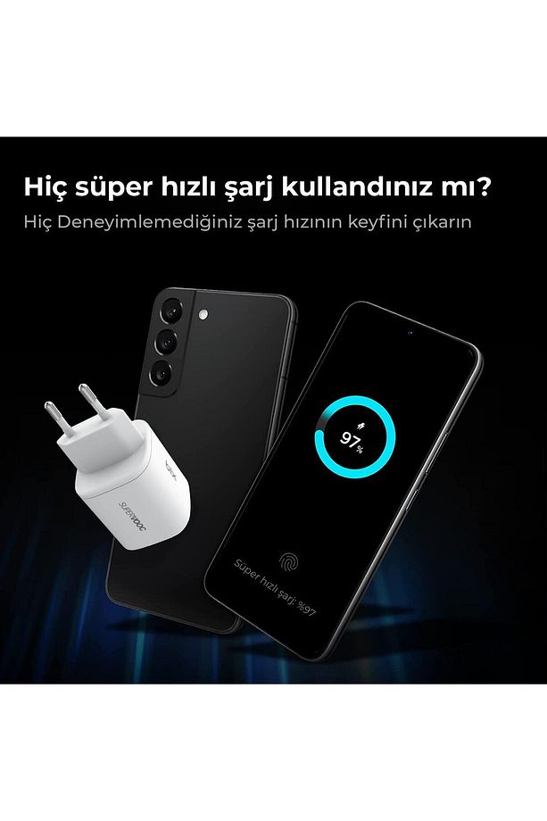 35w Supervooc 2.0 Gan Usb Ve Type-c Pd Hızlı Şarj Cihazı - 4