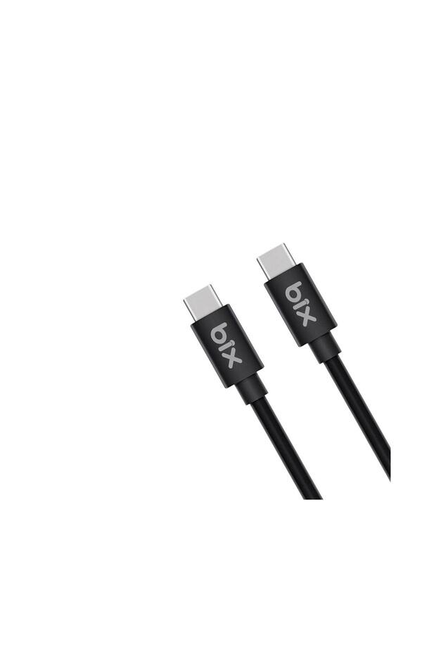 Bx-uc02c 60w Type-c To Type-c Hızlı Şarj Ve Data Kablosu 1 Metre Siyah - 3