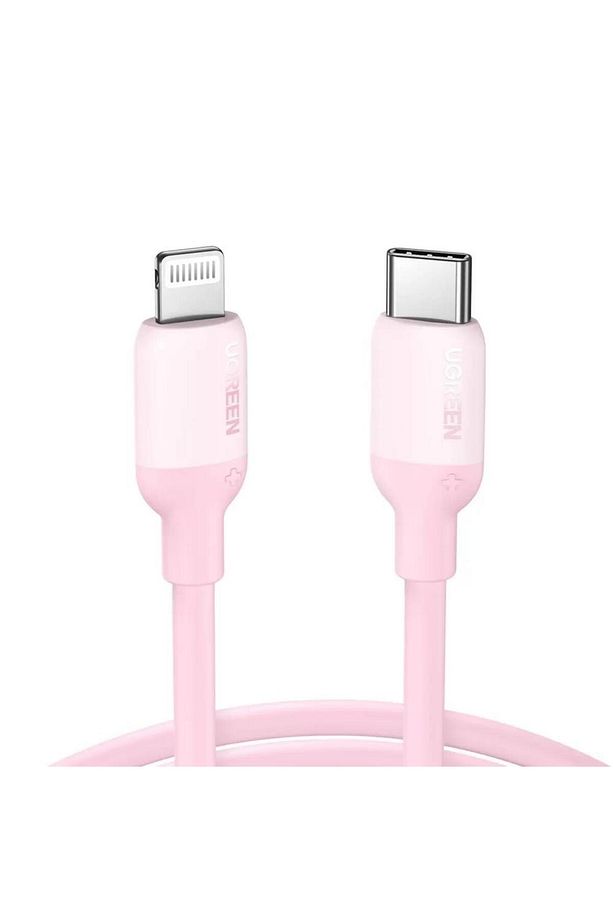 Type-c To Lightning Iphone Data Ve Şarj Kablosu Pembe 1.5 Metre - 1