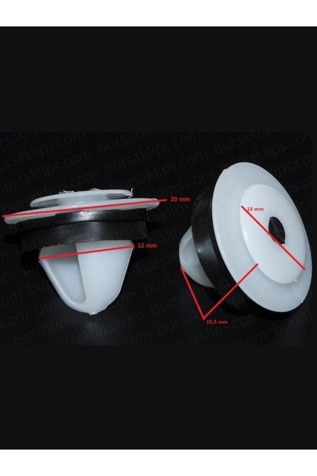 Volkswagen Transporter Sliding Door Cover Clip 7H0843514 (5 Pcs)