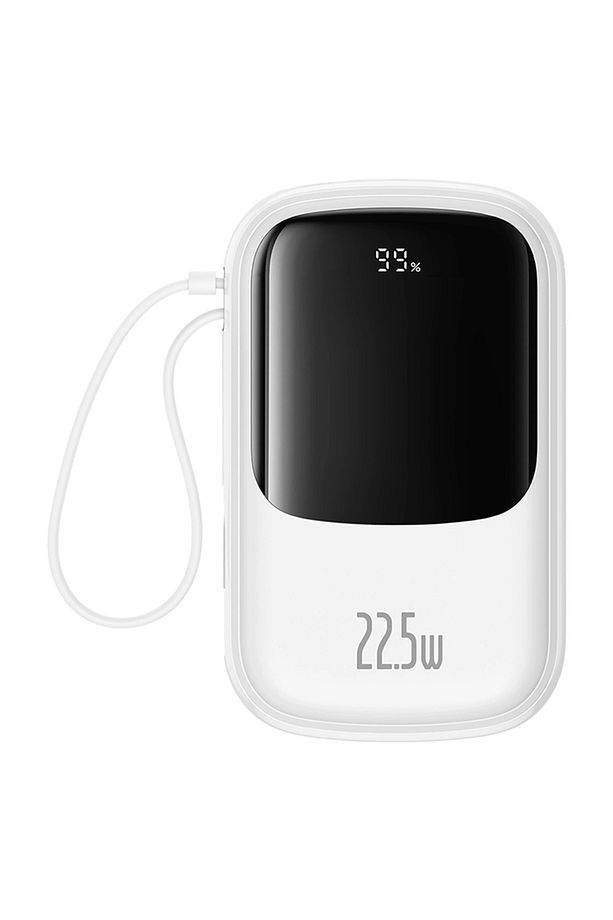 Qpow Pro Plus 20.000mah 22.5w Dijital Ekran Powerbank Hızlı Şarj Type-c Kablolu Iphone 15/1 - 1