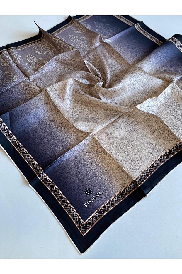 Eșarfă de mătase Twill - 1