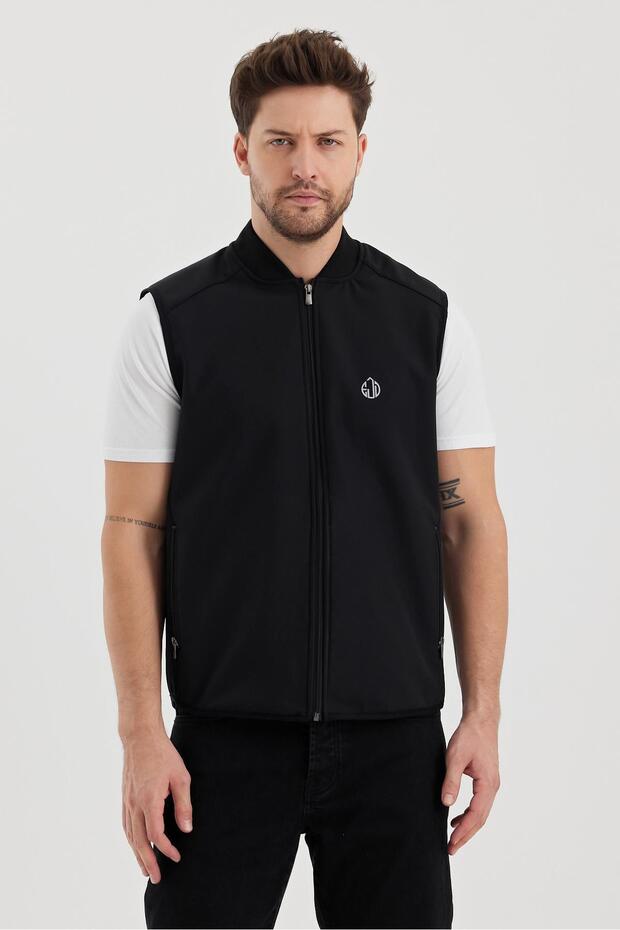 DAR KESİM İÇİ POLAR SU İTİCİ SOFTSHELL KUMAŞ YELEK (UNI-YLK03) - 2