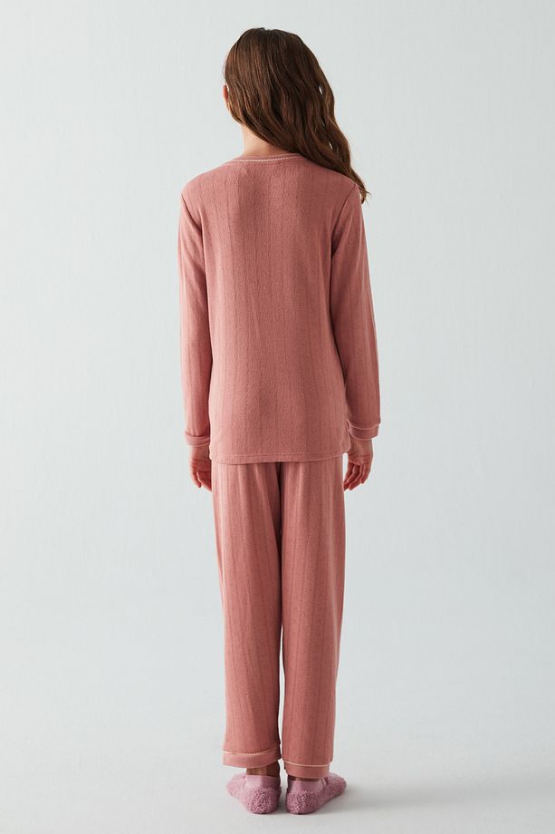 Kız Çocuk Yourself 2li Pijama Takımı - 5