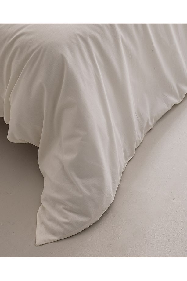 Manon King Size Ranforce Düz Nevresim - 3
