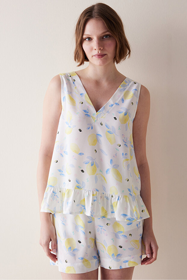 Lemons Chally Beyaz Atlet - 3