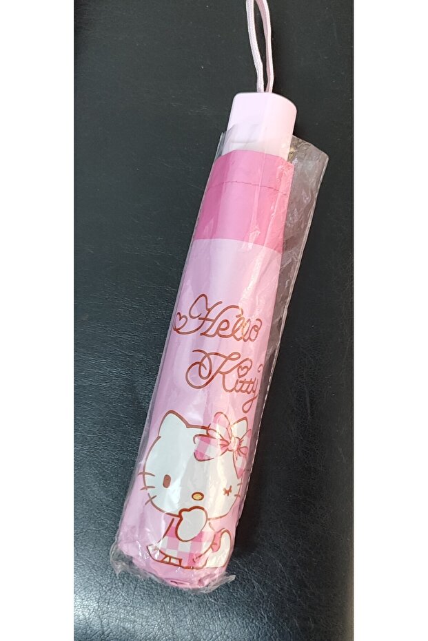 çocuk şemsiyesi Hello Kitty figürlü - 3