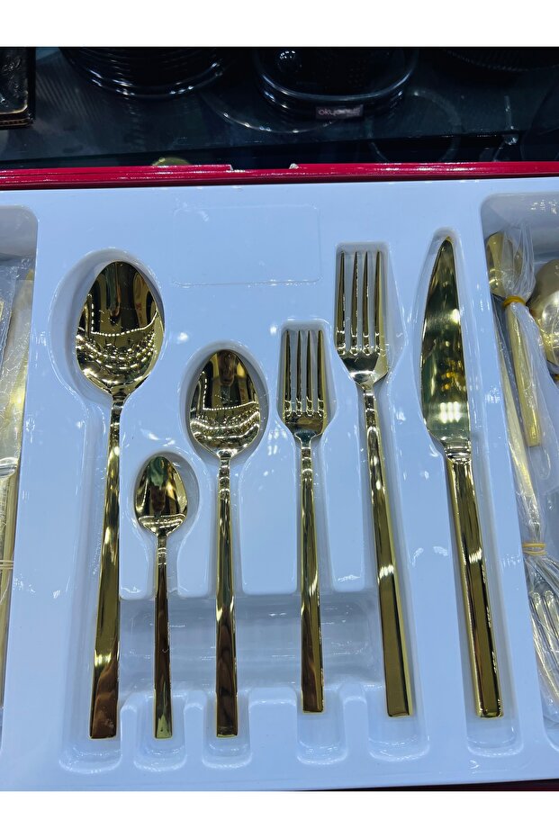 gold kaşık seti - 1