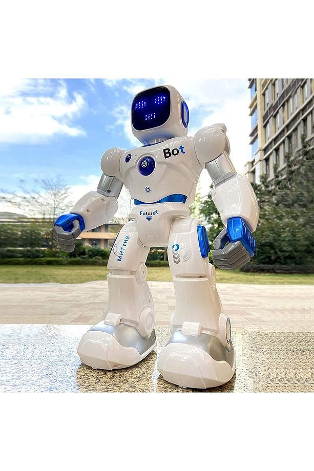 Ruko Smart Robot Kumandalı Programlanabilir İnteraktif RC Robot Ses Kontrollü ve App Kontrollü 40 Cm - 3