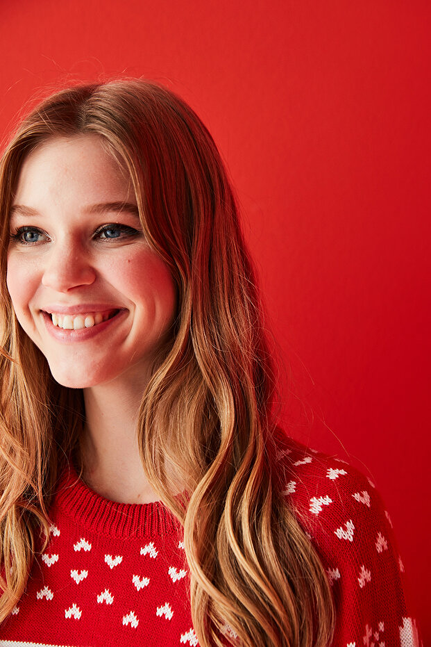 Lets Get Cozy Termal Triko Sweatshirt - 6