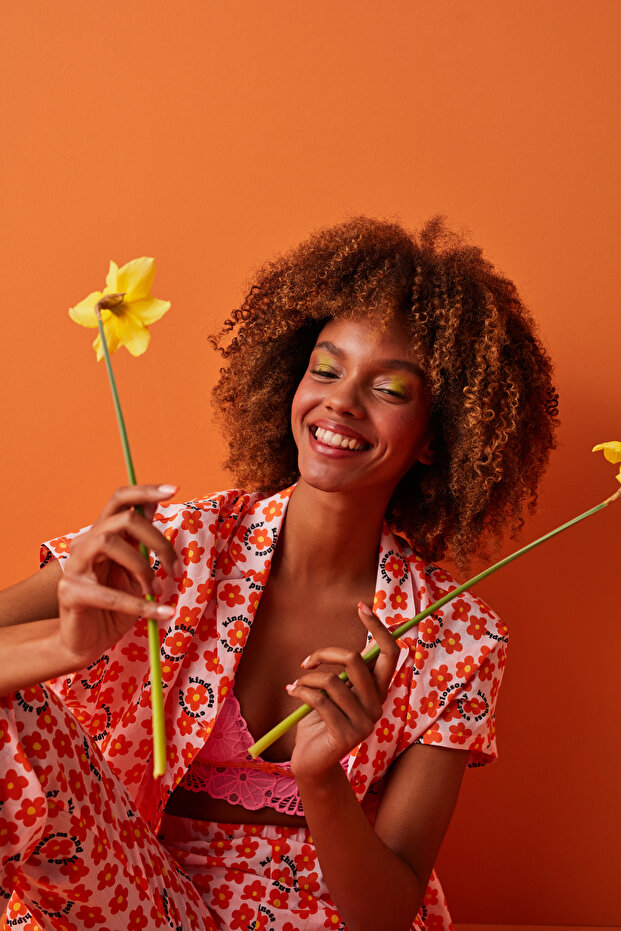 Flower Power Shirt Pants Set