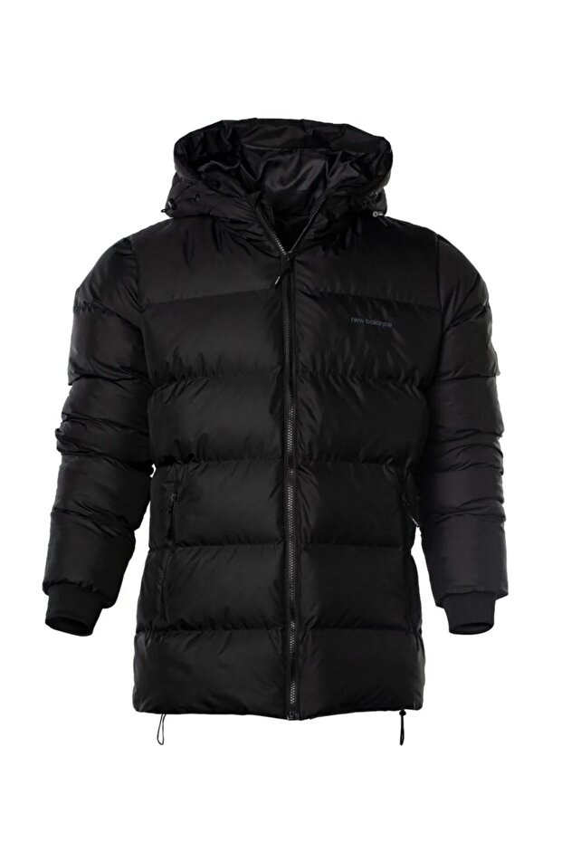 Mpj3122 Bk Puffer Jacket Erkek Şişme Mont Kaban Black - 2