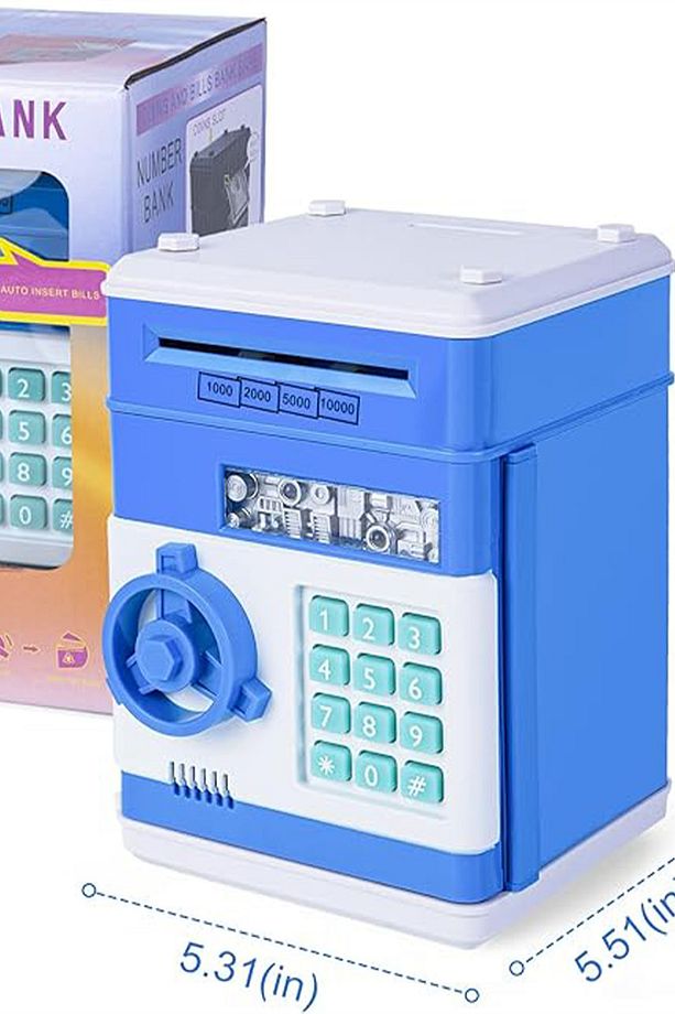 Atm kumbara şifreli kağıt para alan atm - 2