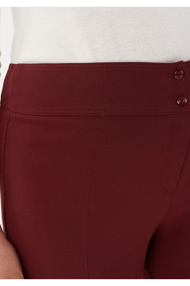 Yüksek Bel Ispanyol Paça Maxi Boy Pantolon - 4