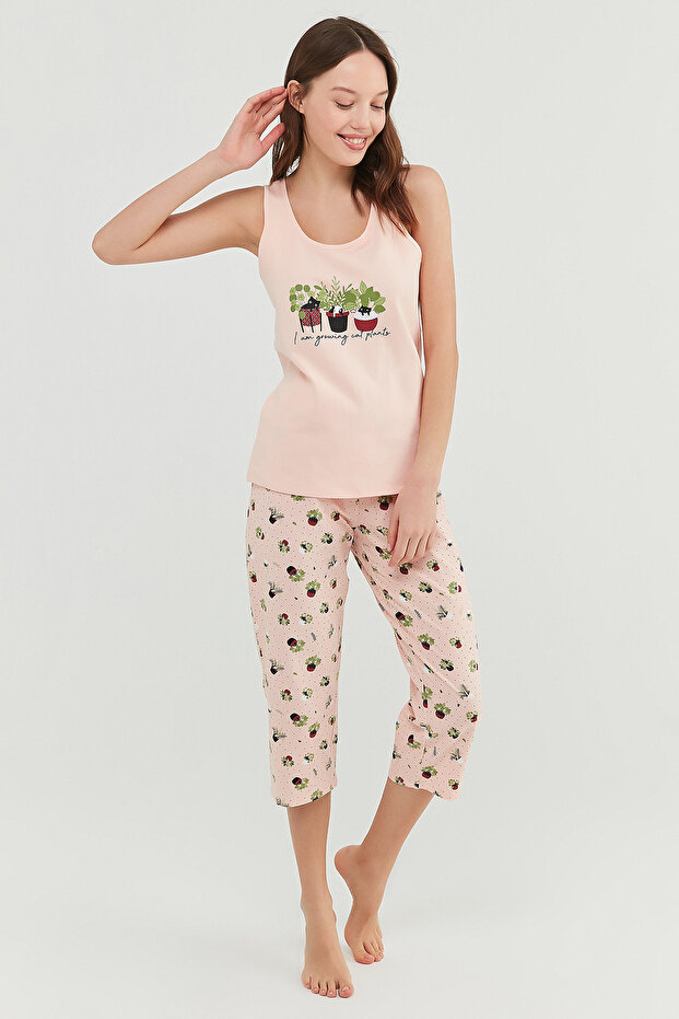 Cat Plants Ns Pajama Set