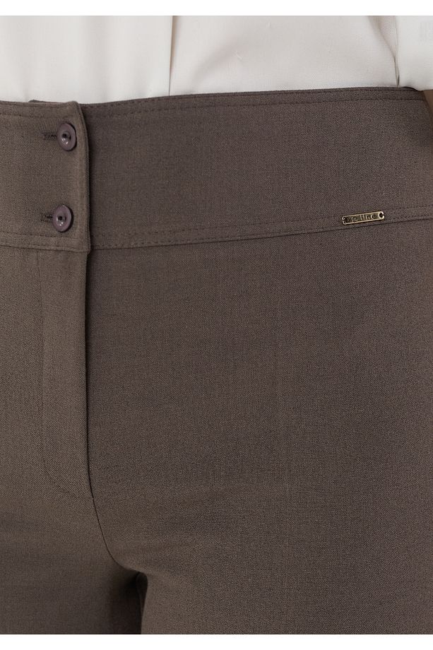 Yüksek Bel Ispanyol Paça Maxi Boy Pantolon - 4