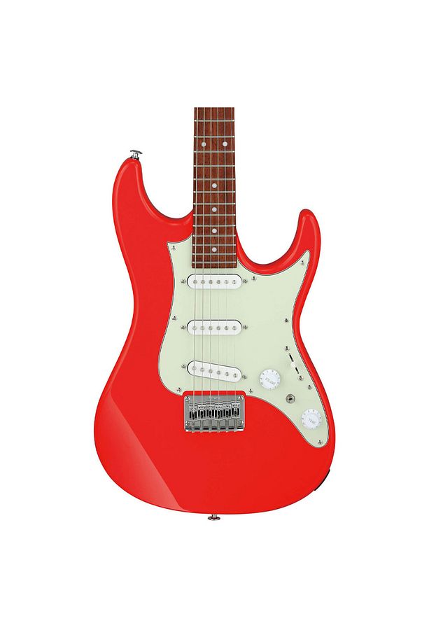 Azes31-vm Sss Hard Tail Vermilion Elektro Gitar - 6