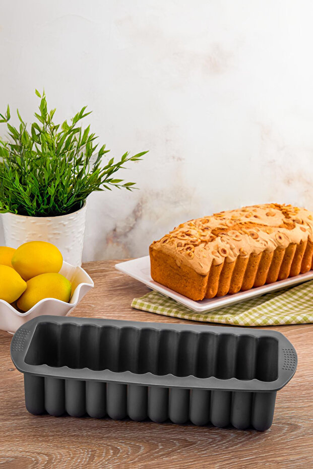 Silikon Antrasit Baton Kek Kalıbı - 1