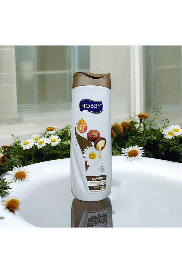 ARGAN YAĞI & PAPATYA ÇİÇEĞİ ÖZÜ ŞAMPUAN KURU & YIPRANMIŞ SAÇLAR İÇİN 500ML - 1