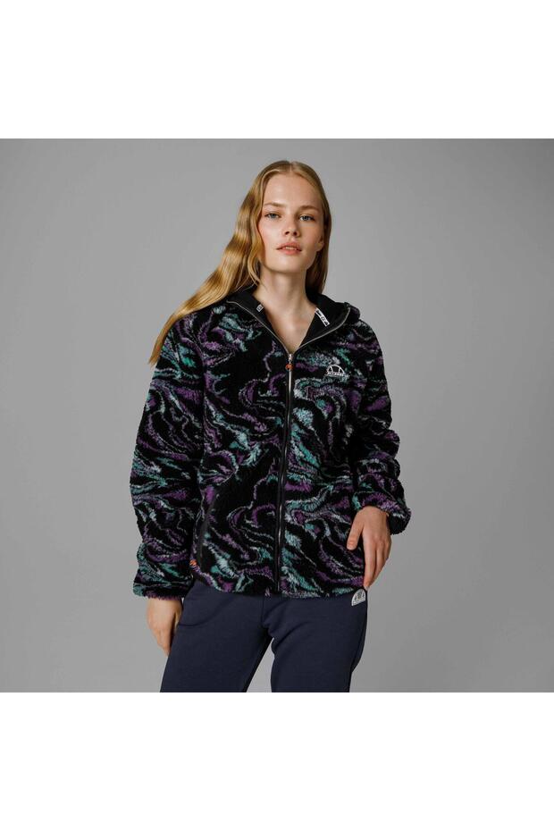 Fermuarlı Kapüşonlu Kadın Ceket Ef195 - 2