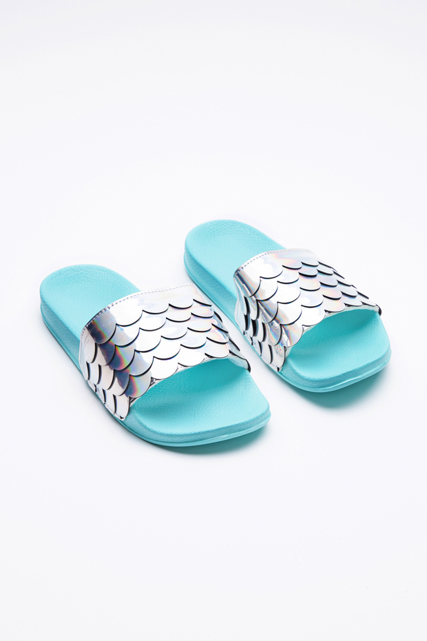 Girl's Mermaid Slippers