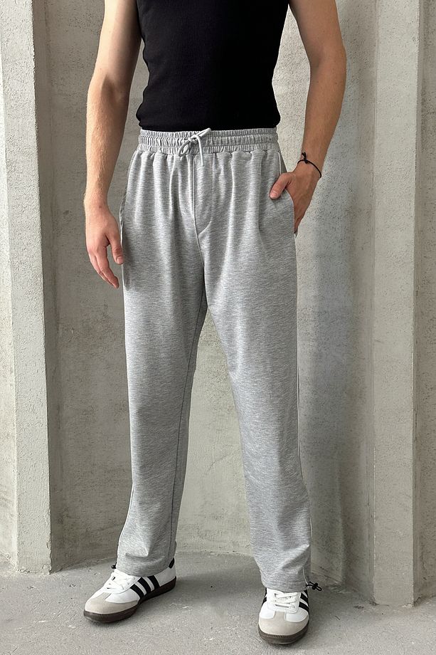 Erkek Ayarlanabilir Paça Baggy Eşofman Altı - 4