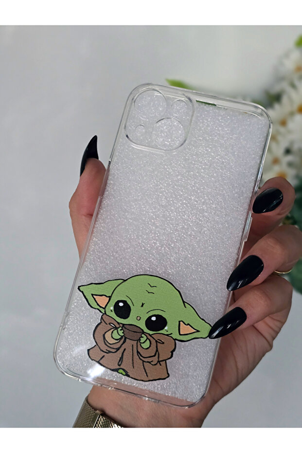 حافظة سيليكون شفافة مطبوعة متوافقة مع هاتف آيفون 13 - 2