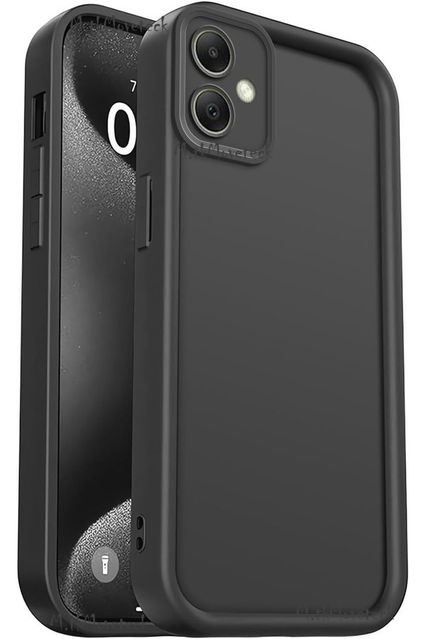 Samsung Galaxy A06 Case Soft Colorful Launch Silicone Camera Protected with Protruding Edge 3D Coffe - 2