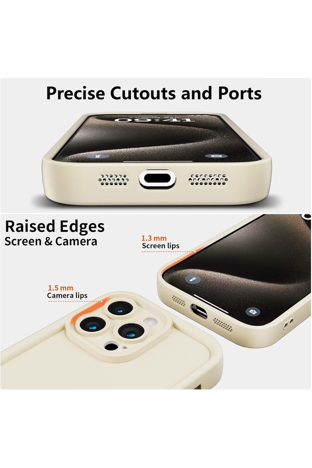 Samsung Galaxy A06 Case Soft Colorful Launch Silicone Camera Protected with Protruding Edge 3D Coffe - 5