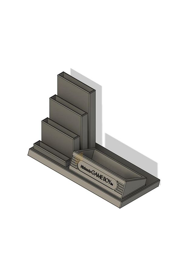 Nintendo Gameboy ve Oyunları İçin Stand - 4