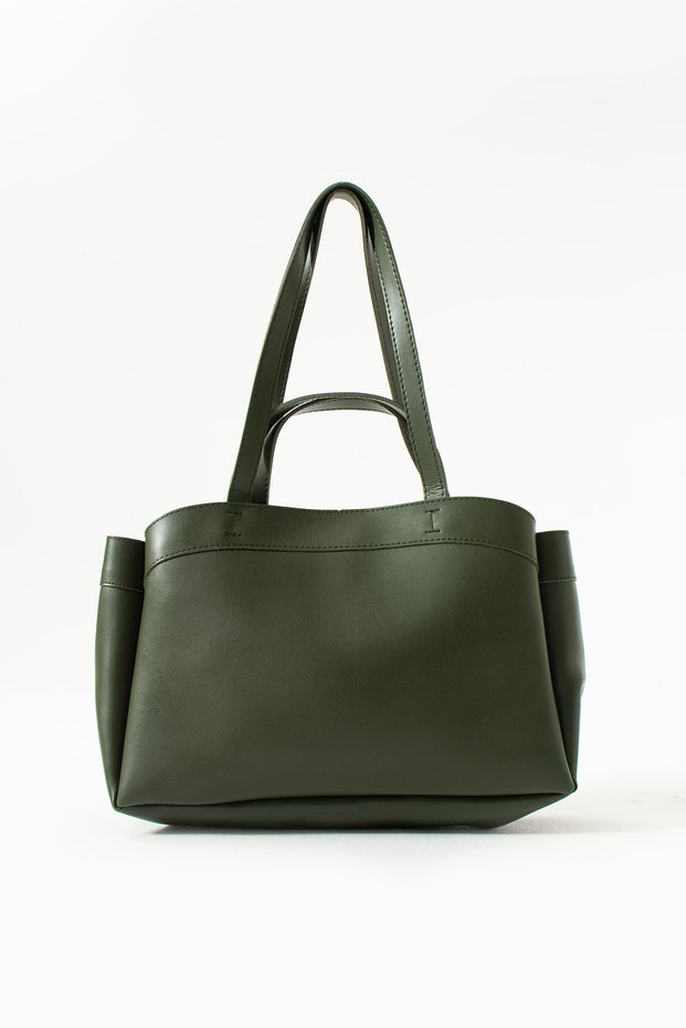 Women's Makeup Bag with Magnet Closure Hand and Women's Shoulder Bag