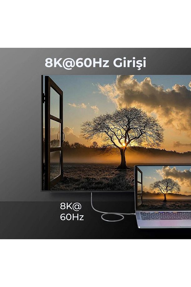 Usb4 Thunderbolt 3/4 Uyumlu Usb-c If Sertifikalı 240w 40gbps 8k 60hz Uhd Hızlı Şarj, Data Ve Gör - 4