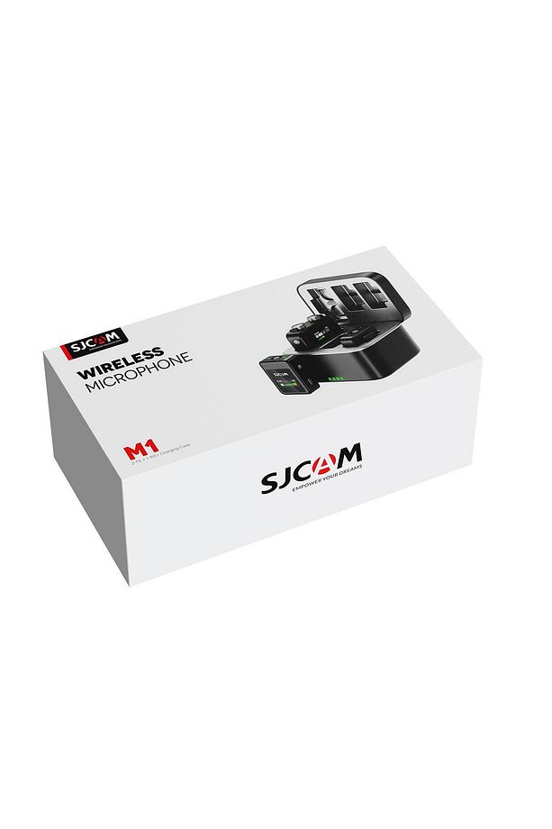 M1 Profesyonel Kablosuz Yaka Mikrofonu (2TX 1 RX) 100db Çift Vericili Gürültü Engelleyici ( - 8
