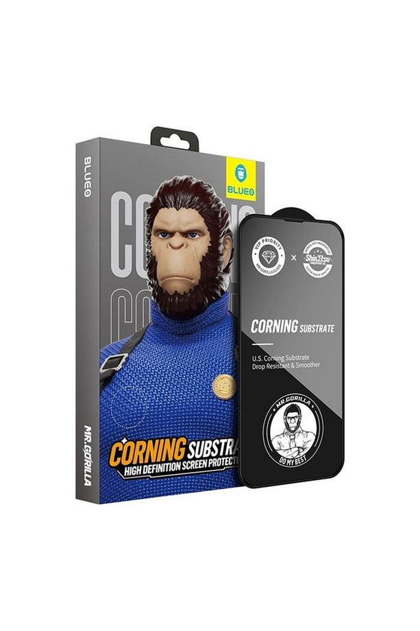 İphone 15 uyumlu Uygulama Corning Gorilla Anti-static Darbe Emici Ekran Koruyucu - 1