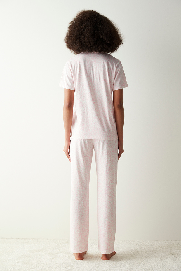 Σετ πιτζάμες Base Jayde Pink - 6