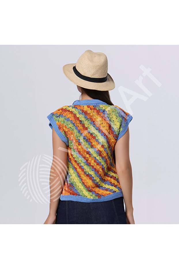 SYMPHONY DREAM - حبل محبوك يدويًا EBRULI-3104 - 3