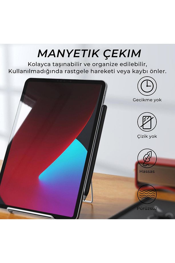 Sp02b Universal Android Ve Ipad Tablet Uyumlu Dokunmatik Bluetooth Stylus Yazı Ve Çizim Kalemi S - 2