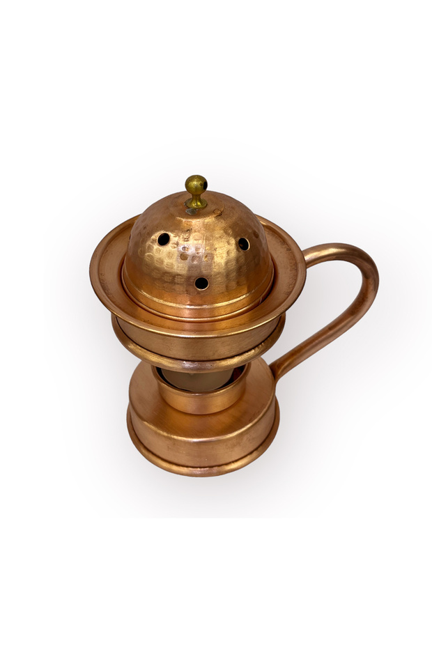 Skoçlu Aromaterapi Bakır Buhurdanlık - 2