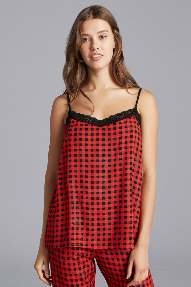 Red Gingham Atlet - 2