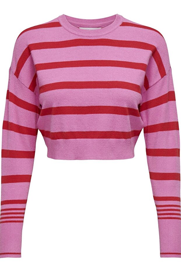 Onlibi Ls Cut Pullover Cc Knt - 3