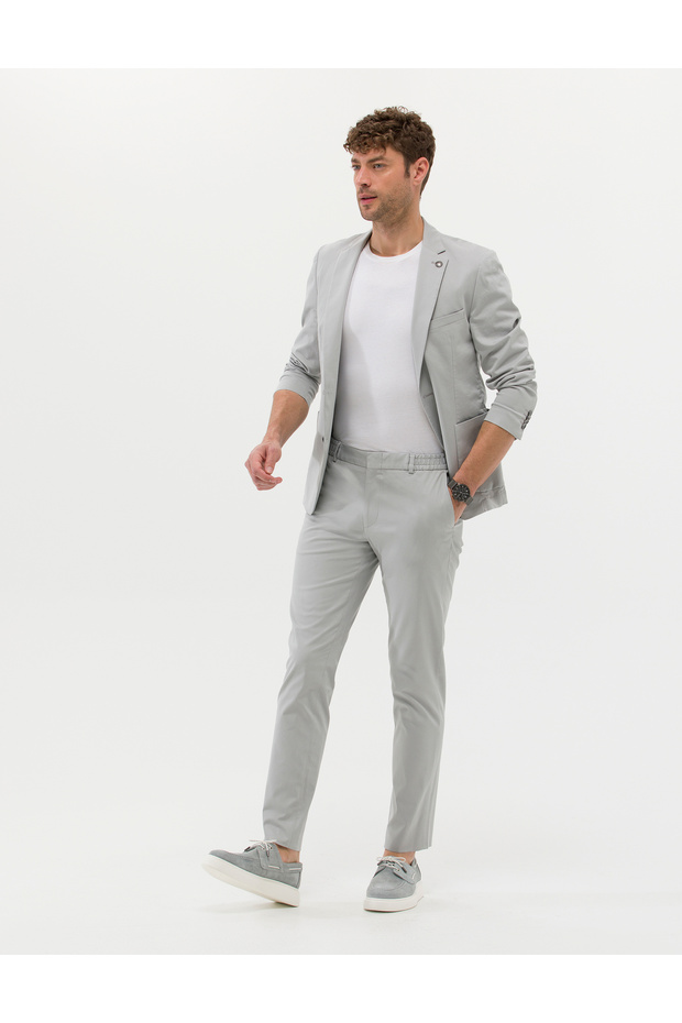Gray Extra Slim Fit Sports Suit 50269204-Vr024