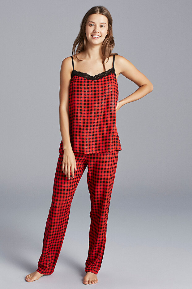 Red Gingham Atlet - 4